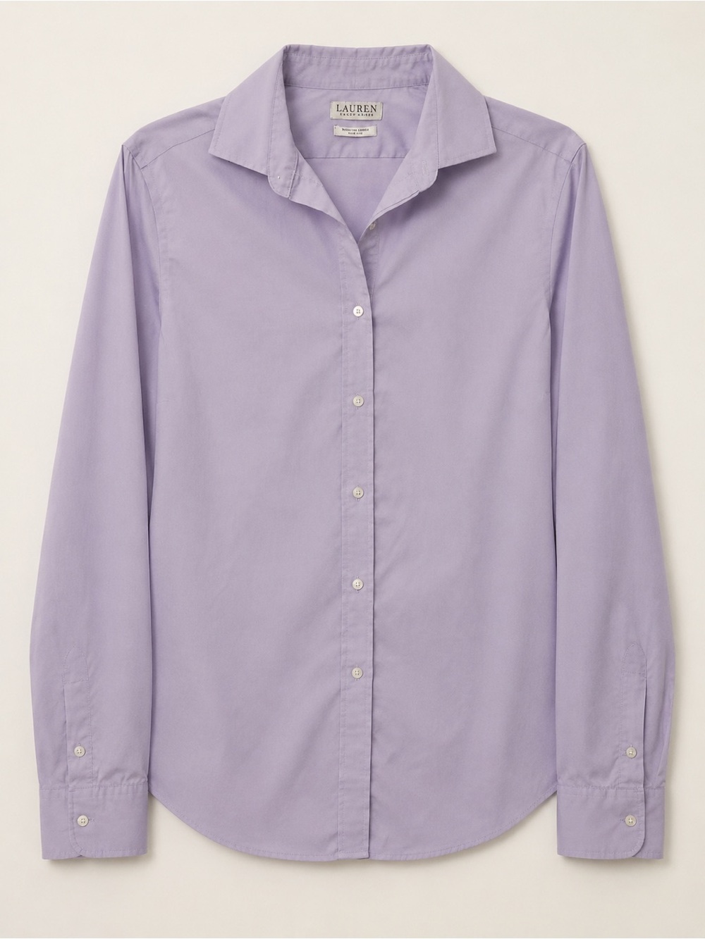 Lauren Ralph Lauren Lilac Button-Down Dress Shirt